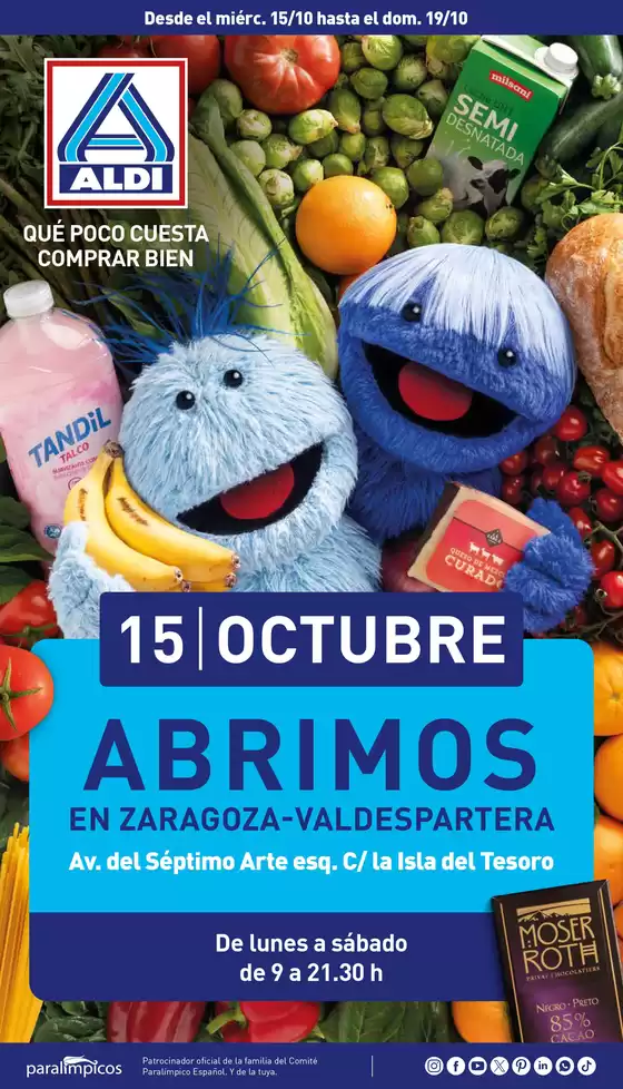 Catálogo ALDI en Narón | ¡Nuevo Aldi en Valdespartera! | 2025-10-08T00:00:00.000Z - 2025-10-12T00:00:00.000Z