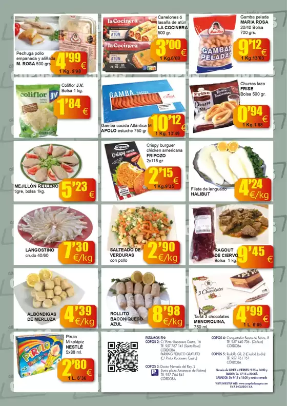 Catálogo Congelados Copos