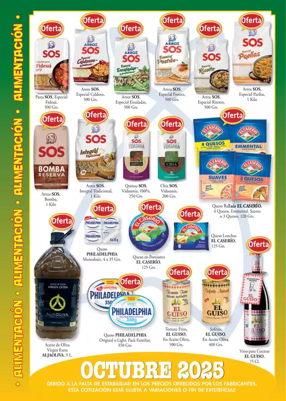 Ofertas OCTUBRE 2025
