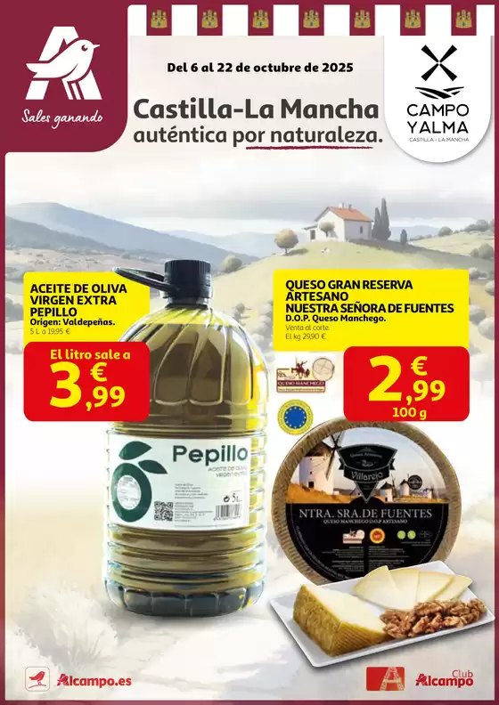 Del 6 al 22 de octubre de 2025