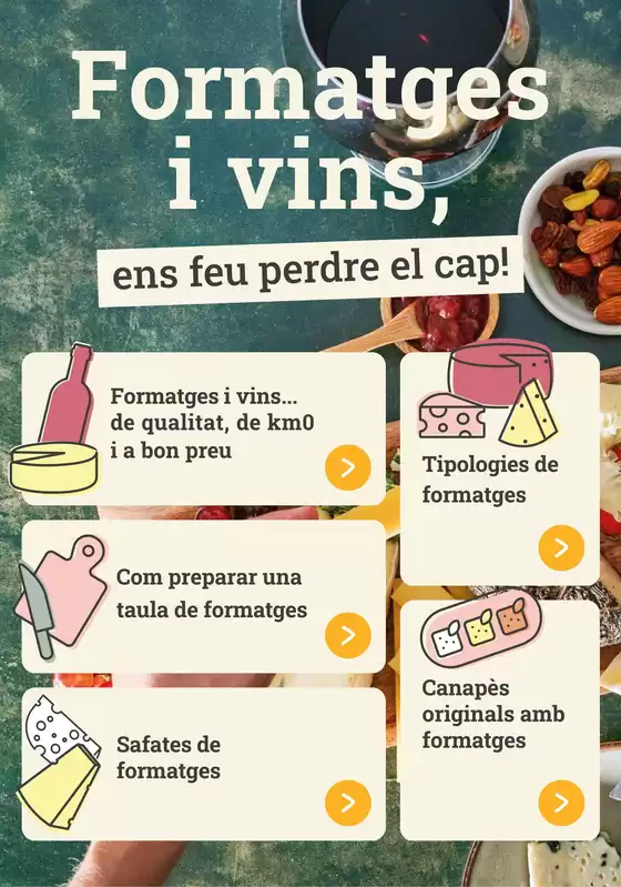 Formatges i vins