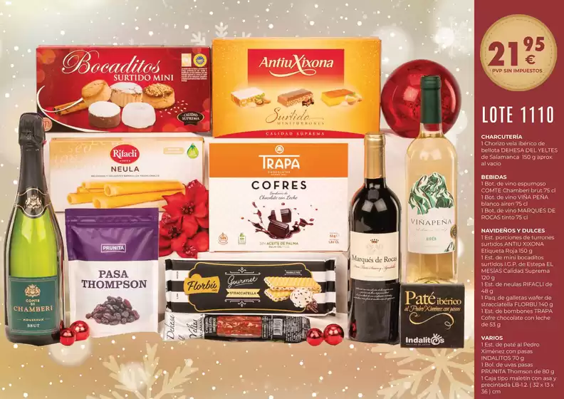 Lotes y Cestas C&M 2025