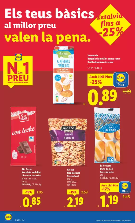 № 1 PRECIO - Ofertas válidas del 13/10 al 19/10