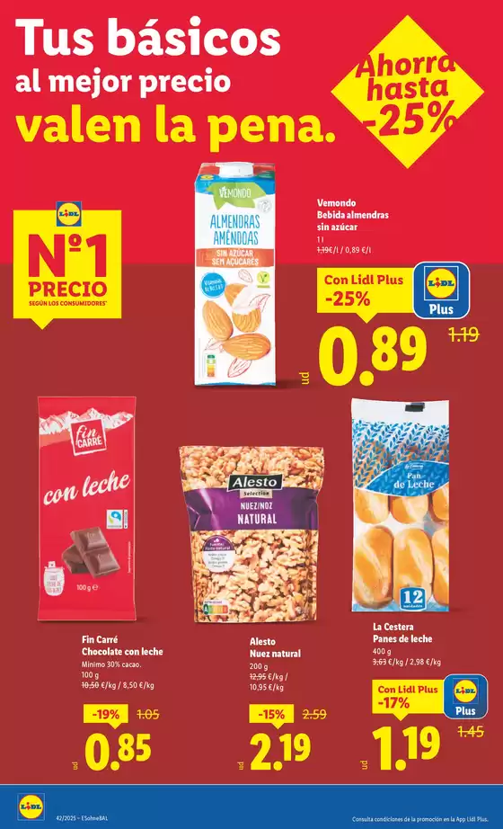 № 1 PRECIO - Ofertas válidas del 13/10 al 19/10