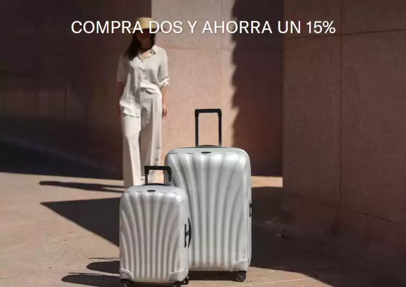Catálogo Samsonite | Ofertas | 2025-10-07T00:00:00.000Z - 2025-10-21T00:00:00.000Z