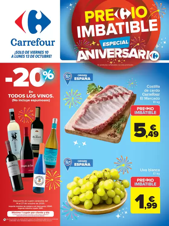 Catálogo Carrefour en Alfafar | PRECIO IMBATIBLE  | 2025-10-10T00:00:00.000Z - 2025-10-13T00:00:00.000Z
