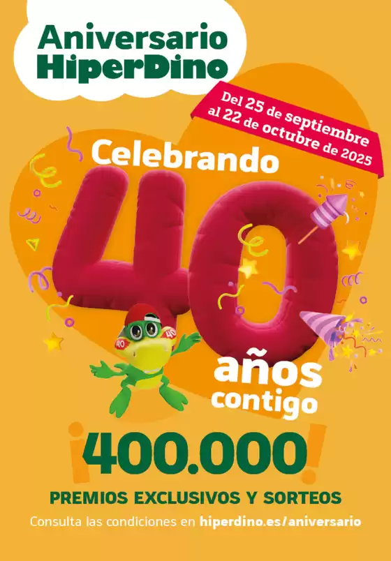 Ofertas desde el 9 de octubre 