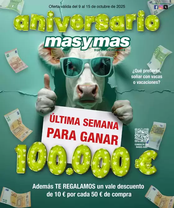 Catálogo Masymas en Finestrat | Oferta válida del 9 al 15 de octubre de 2025 | 2025-10-09T00:00:00.000Z - 2025-10-15T00:00:00.000Z