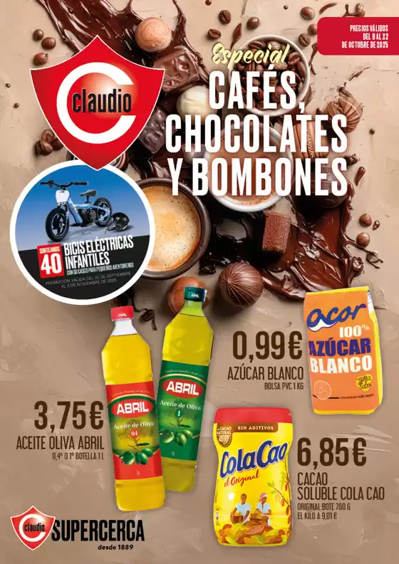 Catálogo Claudio en Finestrat |  Del 9 al 22 de octubre de 2025 | 2025-10-09T00:00:00.000Z - 2025-10-22T00:00:00.000Z