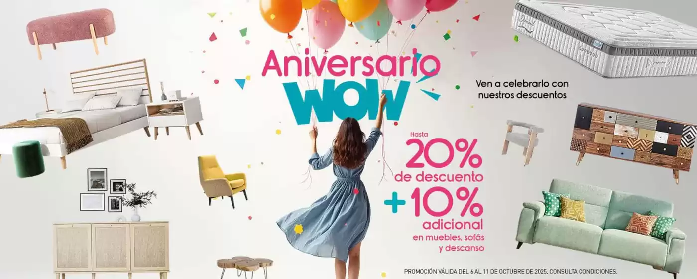 Catálogo WOW Málaga, Style&Home by Mubak en Santa Cruz de Tenerife | Aniversarło WOW  | 2025-10-09T00:00:00.000Z - 2025-10-11T00:00:00.000Z