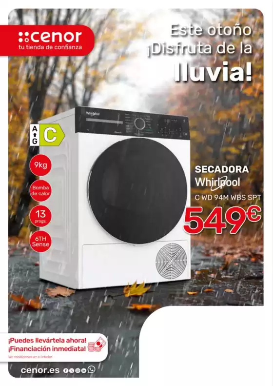 Catálogo Cenor en Barcelona | Este Otoño Disfruta De La Iluvia! | 2025-10-09T00:00:00.000Z - 2025-10-13T00:00:00.000Z