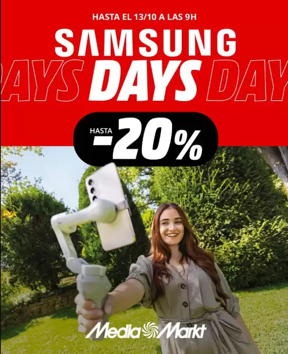 Catálogo MediaMarkt en Barcelona | Samsung Days | 2025-10-09T00:00:00.000Z - 2025-10-13T00:00:00.000Z