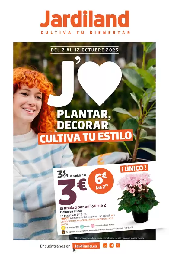 Catálogo Jardiland en Sevilla | Cultiva Tu Bienestar | 2025-10-09T00:00:00.000Z - 2025-10-12T00:00:00.000Z