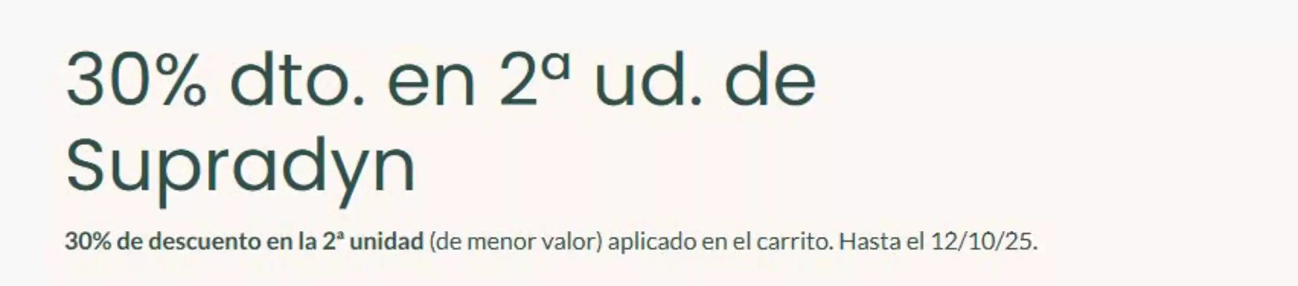 Catálogo Dos farma en Barcelona | Promoción  | 2025-10-09T00:00:00.000Z - 2025-10-12T00:00:00.000Z