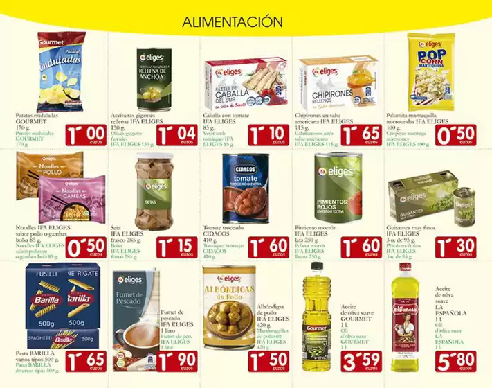 Ofertas del 9 al 22 de octubre de 2025