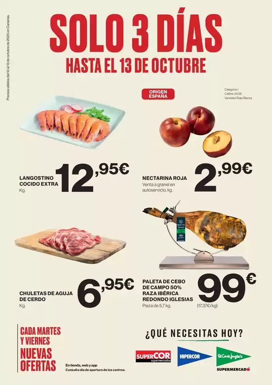 Catálogo Supercor en Soria | Solo 3 Días | 2025-10-10T00:00:00.000Z - 2025-10-13T00:00:00.000Z
