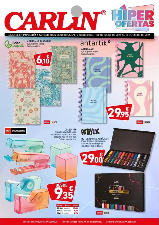 Catálogo Carlin en Erandio | Descuentos exclusivos para nuestros clientes | 2025-10-10T00:00:00.000Z - 2026-01-15T00:00:00.000Z