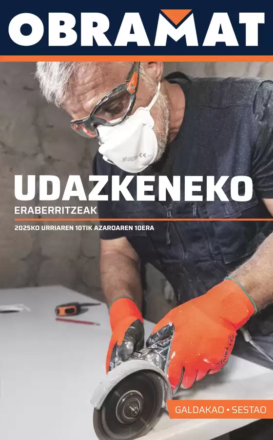 Catálogo Obramat en Palma de Mallorca | Udazkeneko | 2025-10-10T00:00:00.000Z - 2025-11-10T00:00:00.000Z