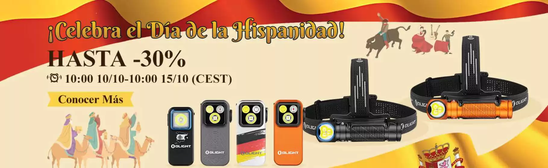 Catálogo Olight en Granada | ¡Celebra El Día De La Hispanidad! | 2025-10-10T00:00:00.000Z - 2025-10-15T00:00:00.000Z