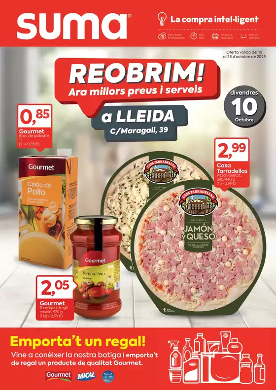 Catálogo Suma Supermercados en Zaragoza | REOBRIM! | 2025-10-10T00:00:00.000Z - 2025-10-28T00:00:00.000Z