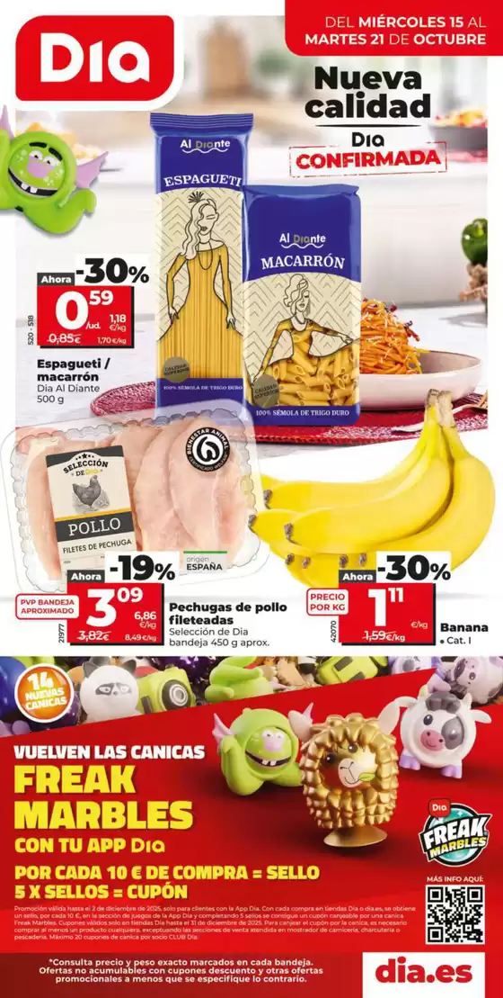 Nueva Calidad Dia del 15/10 al 21/10