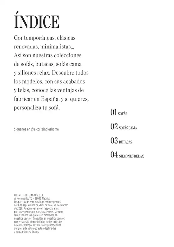 Sofás