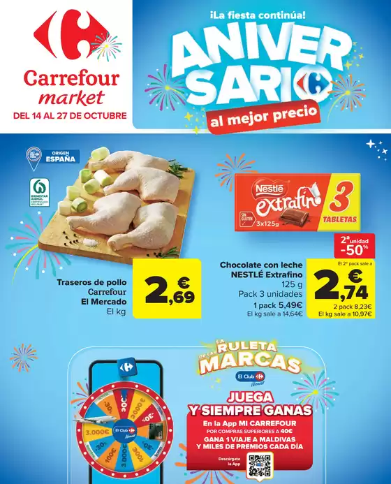 Catálogo Carrefour Market | Del 14 al 27 de octubre | 2025-10-14T00:00:00.000Z - 2025-10-27T00:00:00.000Z