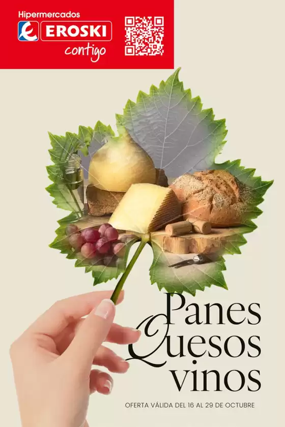 Catálogo Eroski | Panes Quesos Vinos | 2025-10-16T00:00:00.000Z - 2025-10-29T00:00:00.000Z
