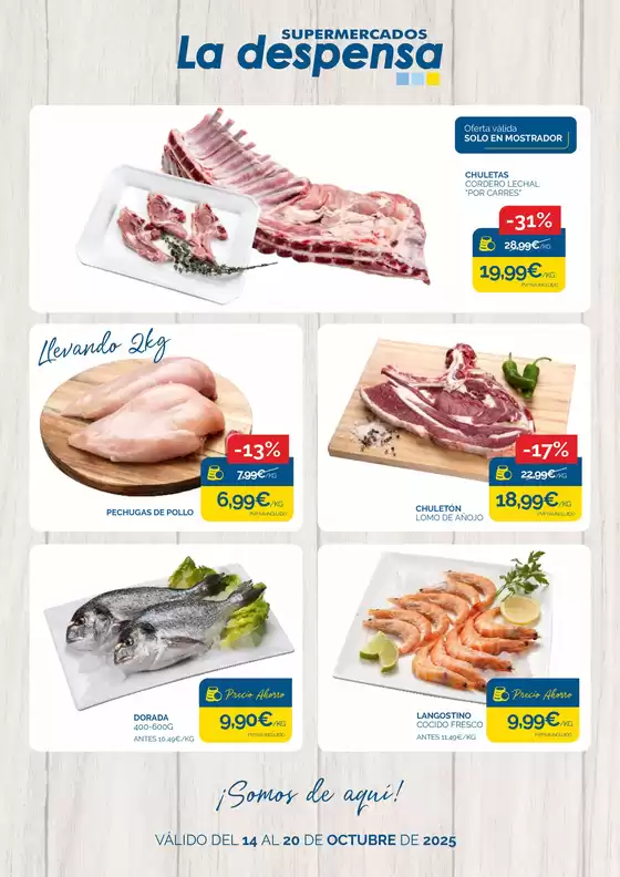 Catálogo Supermercados La Despensa en Cervelló | Válido Del 14 Al 20 De Octubre De 2025  | 2025-10-14T00:00:00.000Z - 2025-10-20T00:00:00.000Z