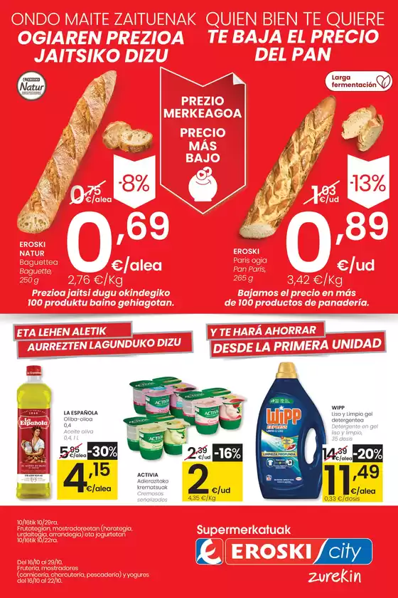 Prezio Merkeagoa EROSKI CITY