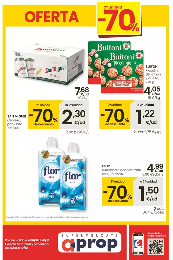 Catálogo Eroski en Llucmajor | 2a unidad -70% | 2025-10-16T00:00:00.000Z - 2025-10-28T00:00:00.000Z