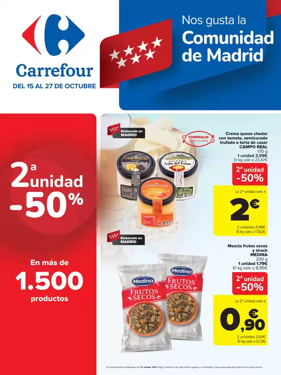 Catálogo Carrefour en Alcalá de Henares | REGIONAL (Articulos locales de Alimentación, dulces, bebidas) | 2025-10-15T00:00:00.000Z - 2025-10-27T00:00:00.000Z