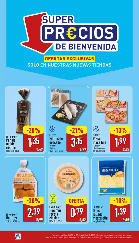 Catálogo ALDI en Guadix | Super precios | 2025-10-14T00:00:00.000Z - 2025-10-26T00:00:00.000Z