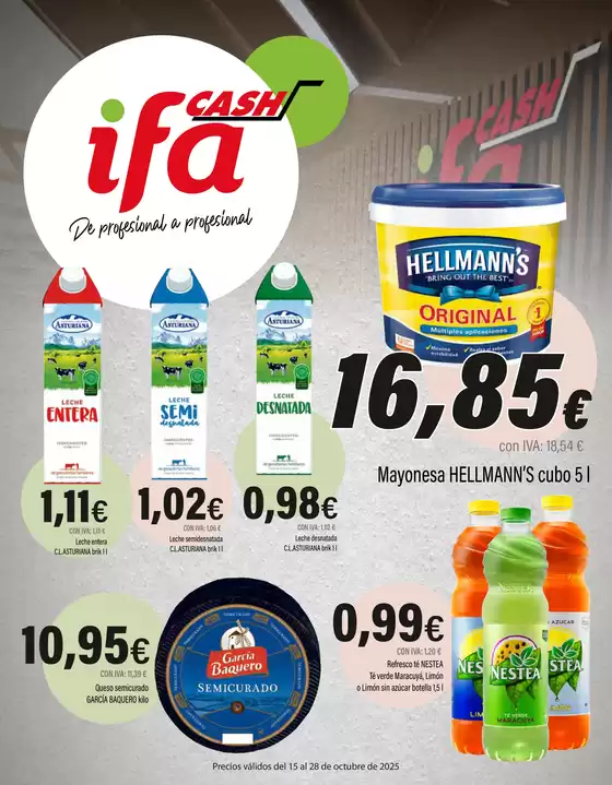 Catálogo Cash Ifa en Massanassa | Precios válidos del 15 al 28 de octubre de 2025 | 2025-10-15T00:00:00.000Z - 2025-10-28T00:00:00.000Z