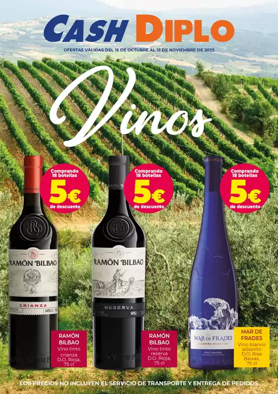Catálogo CashDiplo en Massanassa | Vinos 2025 | 2025-10-15T00:00:00.000Z - 2025-11-13T00:00:00.000Z