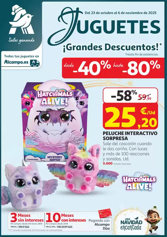 Catálogo Alcampo en Lebrija | ¡Grandes Descuentos! | 2025-10-23T00:00:00.000Z - 2025-11-06T00:00:00.000Z