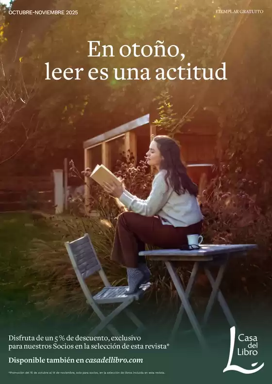 Catálogo Casa del Libro en Cambados | En otoño, leer esuna actitud | 2025-10-15T00:00:00.000Z - 2025-11-30T00:00:00.000Z
