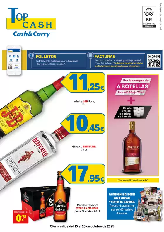Catálogo Top Cash en Lebrija | Oferta válida del 15 al 28 de octubre de 2025 | 2025-10-15T00:00:00.000Z - 2025-10-28T00:00:00.000Z