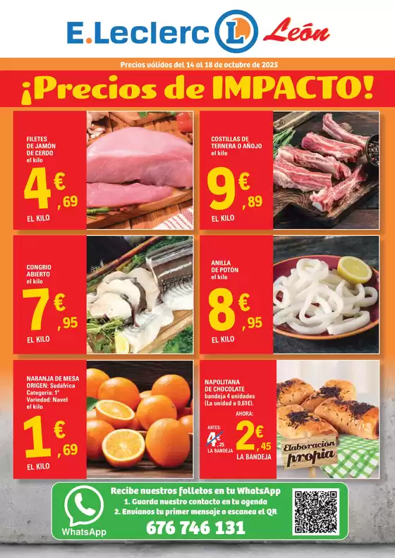 Catálogo E.Leclerc en Lebrija | Precios válidos del 14 al 18 de octubre de 2025 | 2025-10-15T00:00:00.000Z - 2025-10-18T00:00:00.000Z
