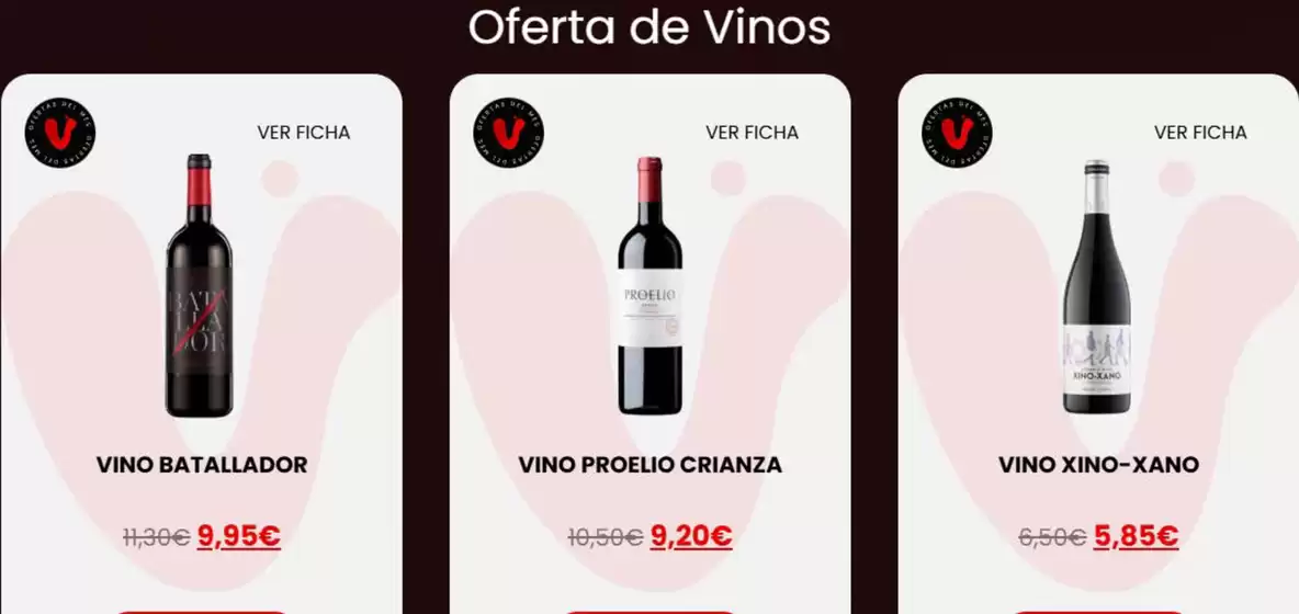 Oferta de Vinos