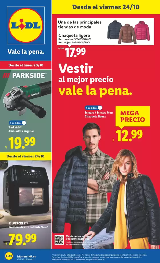 Catálogo Lidl en Banyoles | № 1 PRECIO - Ofertas válidas del 20/10 al 26/10 | 2025-10-20T00:00:00.000Z - 2025-10-26T00:00:00.000Z