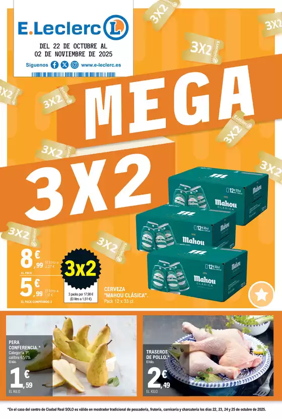Catálogo E.Leclerc en Regumiel de la Sierra | Megames 3x2 | 2025-10-22T00:00:00.000Z - 2025-11-02T00:00:00.000Z