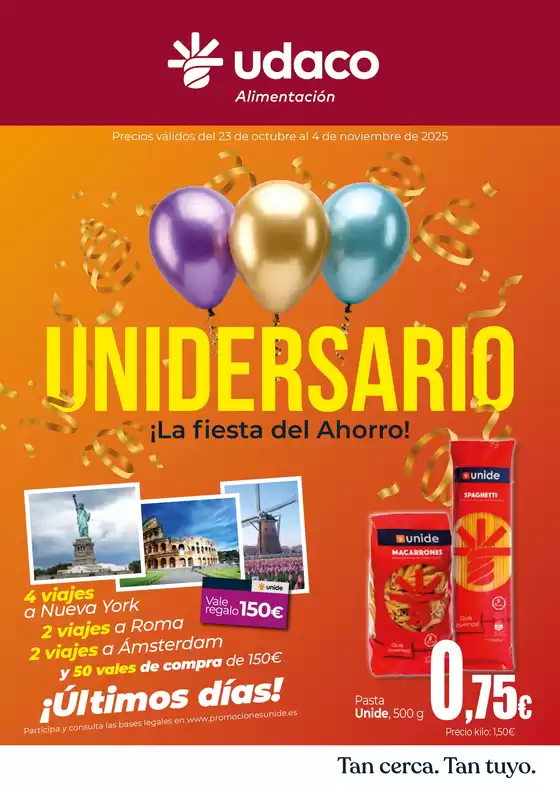 ¡La fiesta de ahorro! Udaco