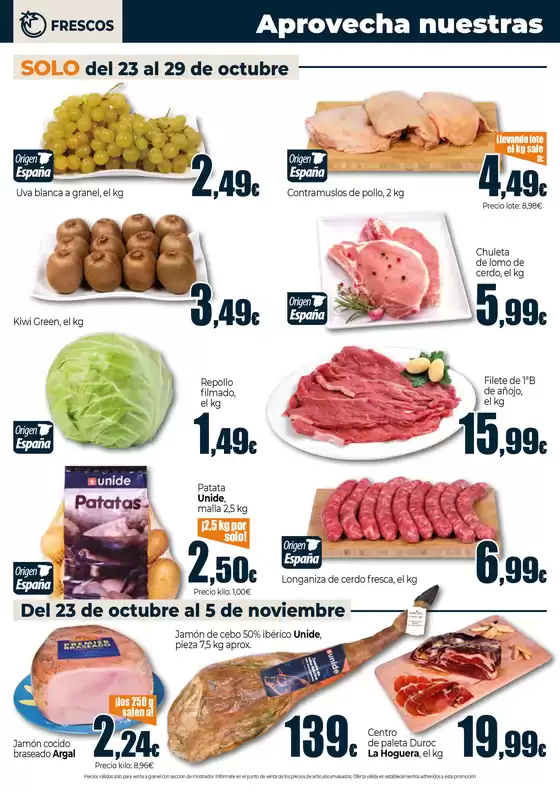 ¡La fiesta de ahorro! UNIDE Market Levante