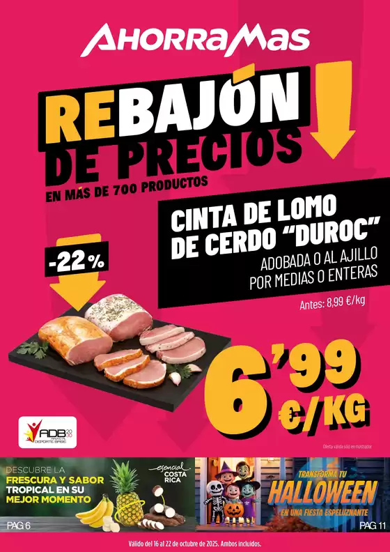 Catálogo Ahorramas | Rebajón De Precios | 2025-10-16T00:00:00.000Z - 2025-10-22T00:00:00.000Z