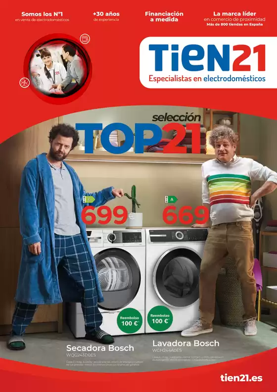 Catálogo Tien 21 en Igualada |  Selección TOP21 | 2025-10-17T00:00:00.000Z - 2025-10-31T00:00:00.000Z