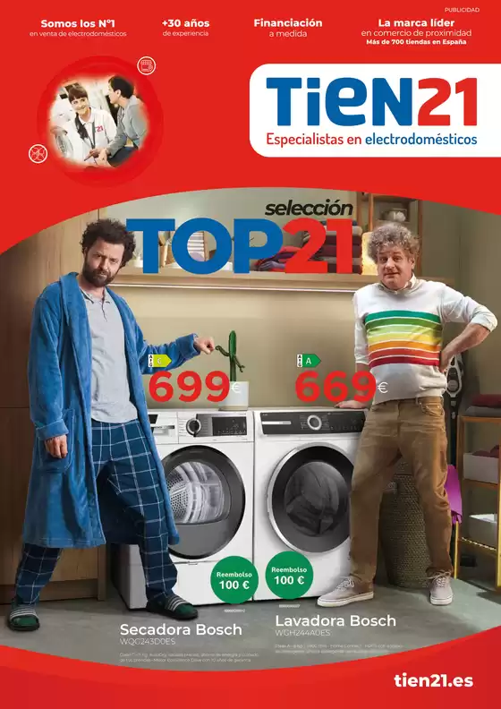 Catálogo Tien 21 en Igualada | Octubre "TOP21" | 2025-10-17T00:00:00.000Z - 2025-10-26T00:00:00.000Z