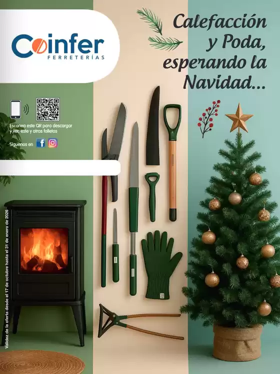 Catálogo Coinfer en Balenyà | Calefacción y Poda, esperando la Navidad | 2025-10-17T00:00:00.000Z - 2026-01-31T00:00:00.000Z