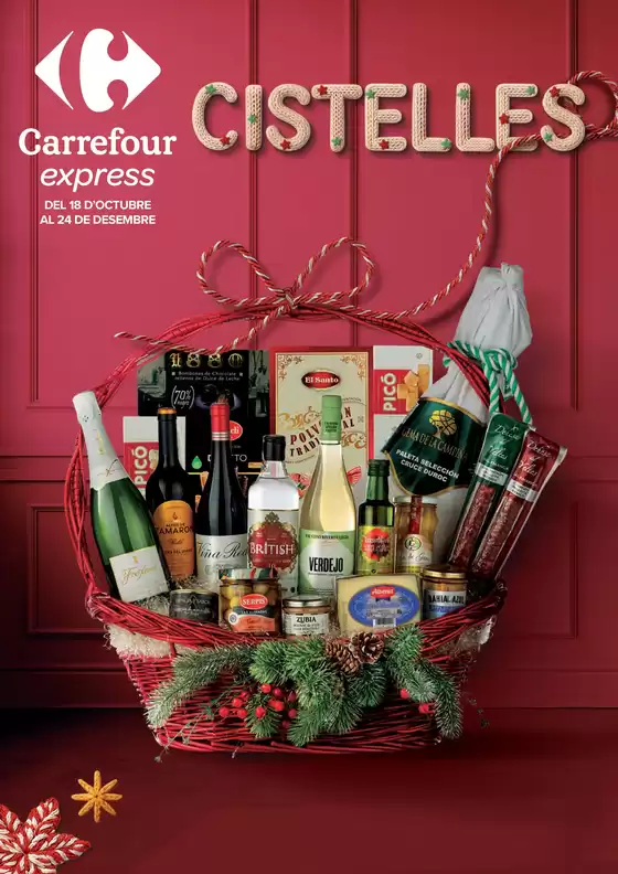 Catálogo Carrefour Express en Palafolls | Cistelles | 2025-10-18T00:00:00.000Z - 2025-12-24T00:00:00.000Z