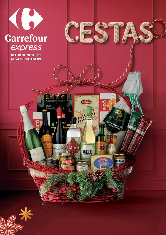 Catálogo Carrefour Express en Palafolls | Cestas | 2025-10-18T00:00:00.000Z - 2025-12-24T00:00:00.000Z